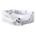 KONGRIA Vintage Bandana Headband – Stretch Twist Hair Band for Women